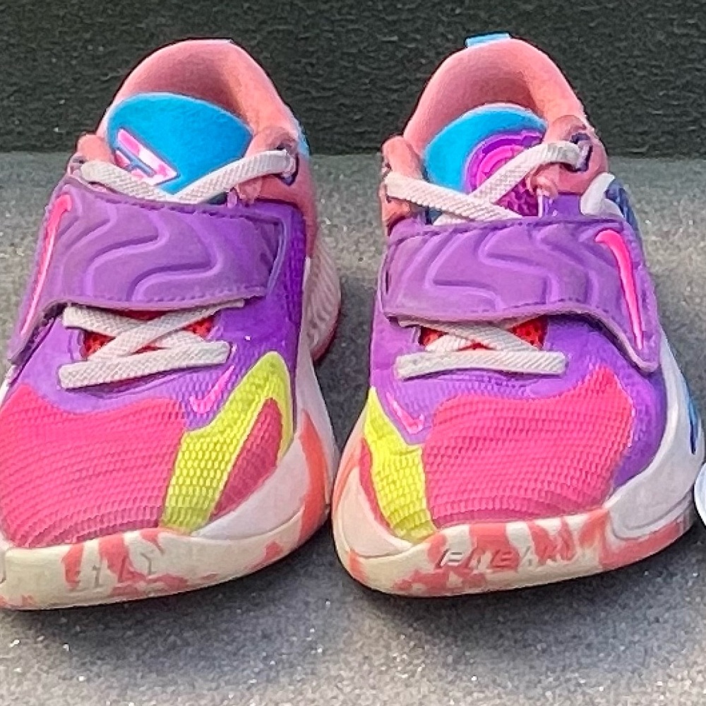 Nike Zoom Freak 4 PS 'Bahamas Boys Shoes Sz 11.5